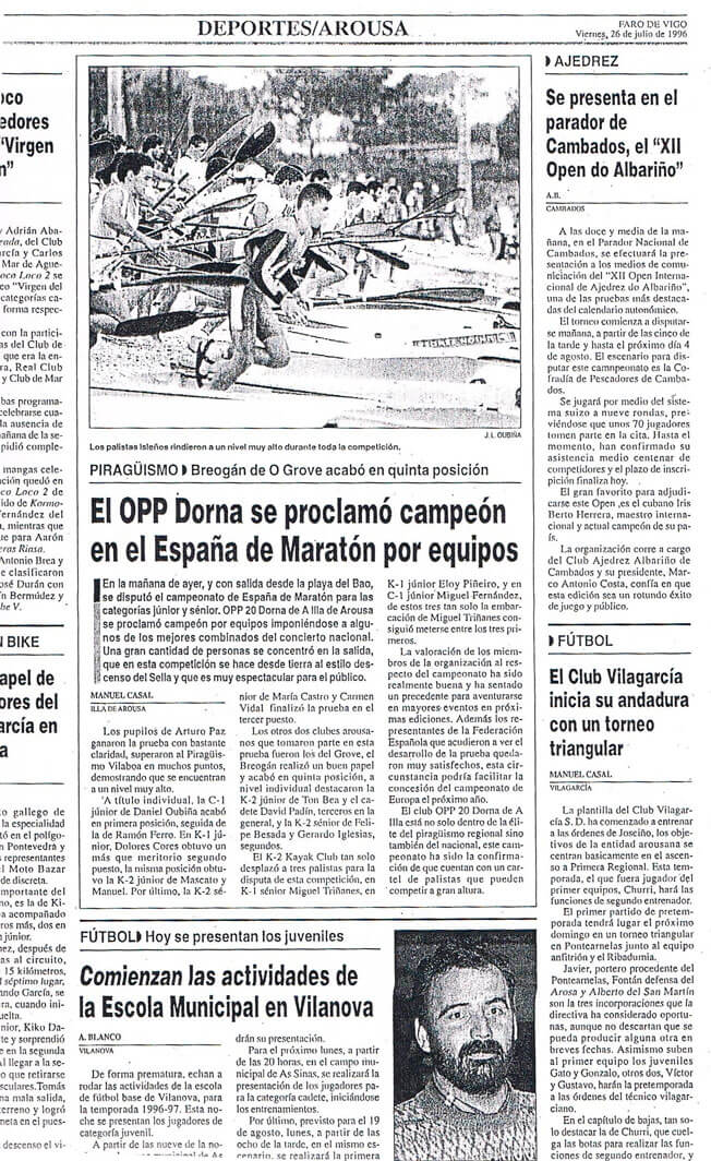 Prensa EL OPP Dorna se proclamó campeón en el España de Maratón por equipos