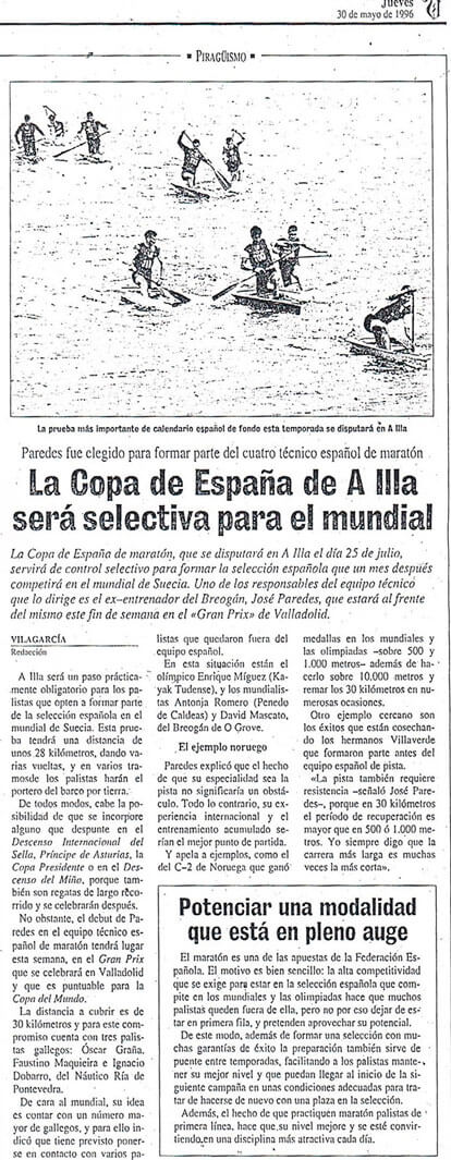 Prensa La Copa de España de A Illa será selectiva para el mundial
